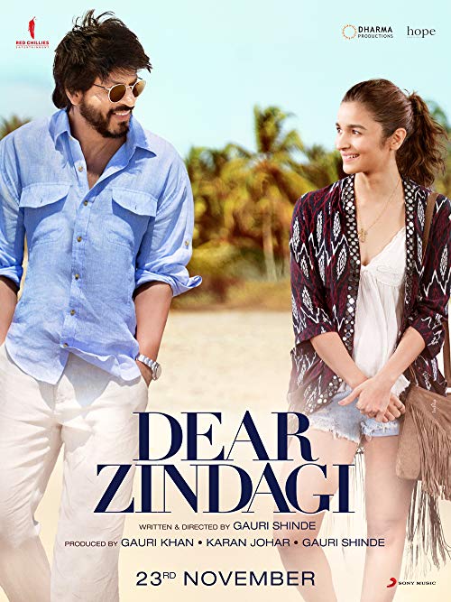 دانلود فیلم هندی Dear Zindagi 2016