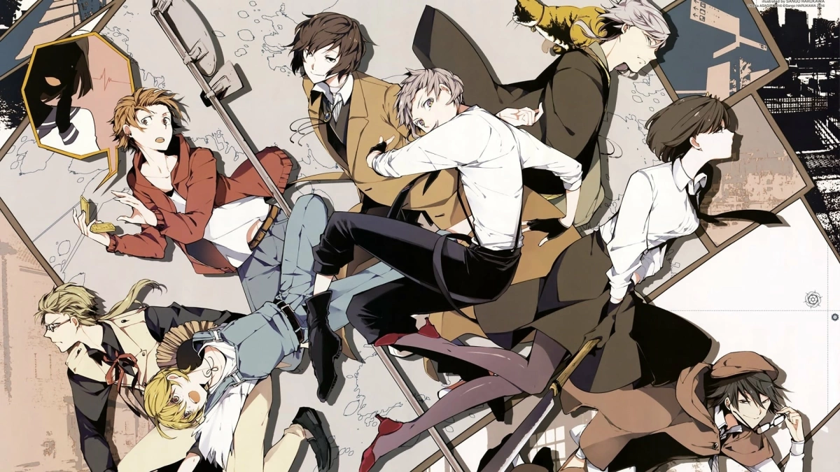 دانلود انیمه Bungou Stray Dogs