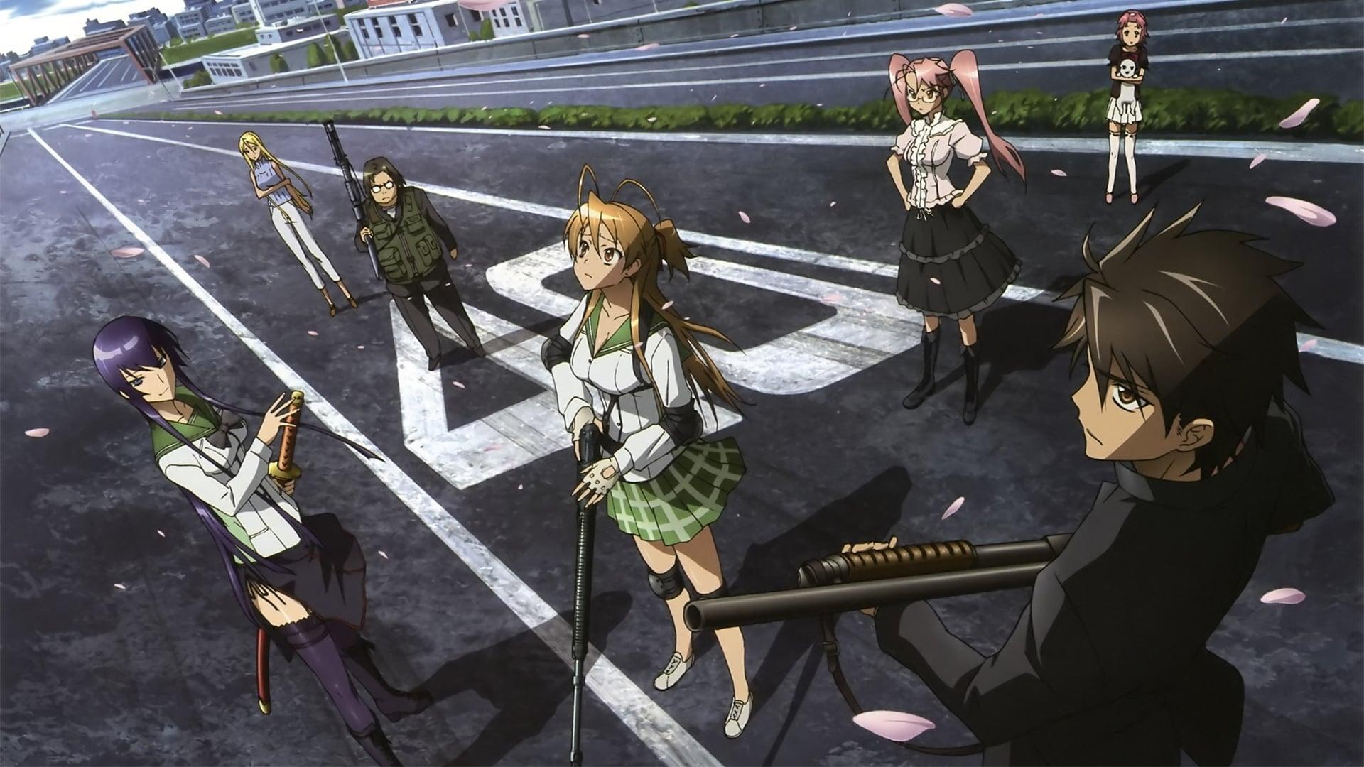 دانلود انیمه Highschool of the Dead