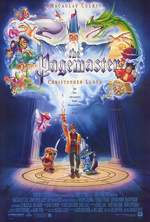 دانلود انیمیشن The Pagemaster 1994